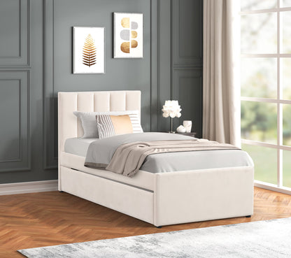 MAYA - Twin Platform Bed w/ Trundle