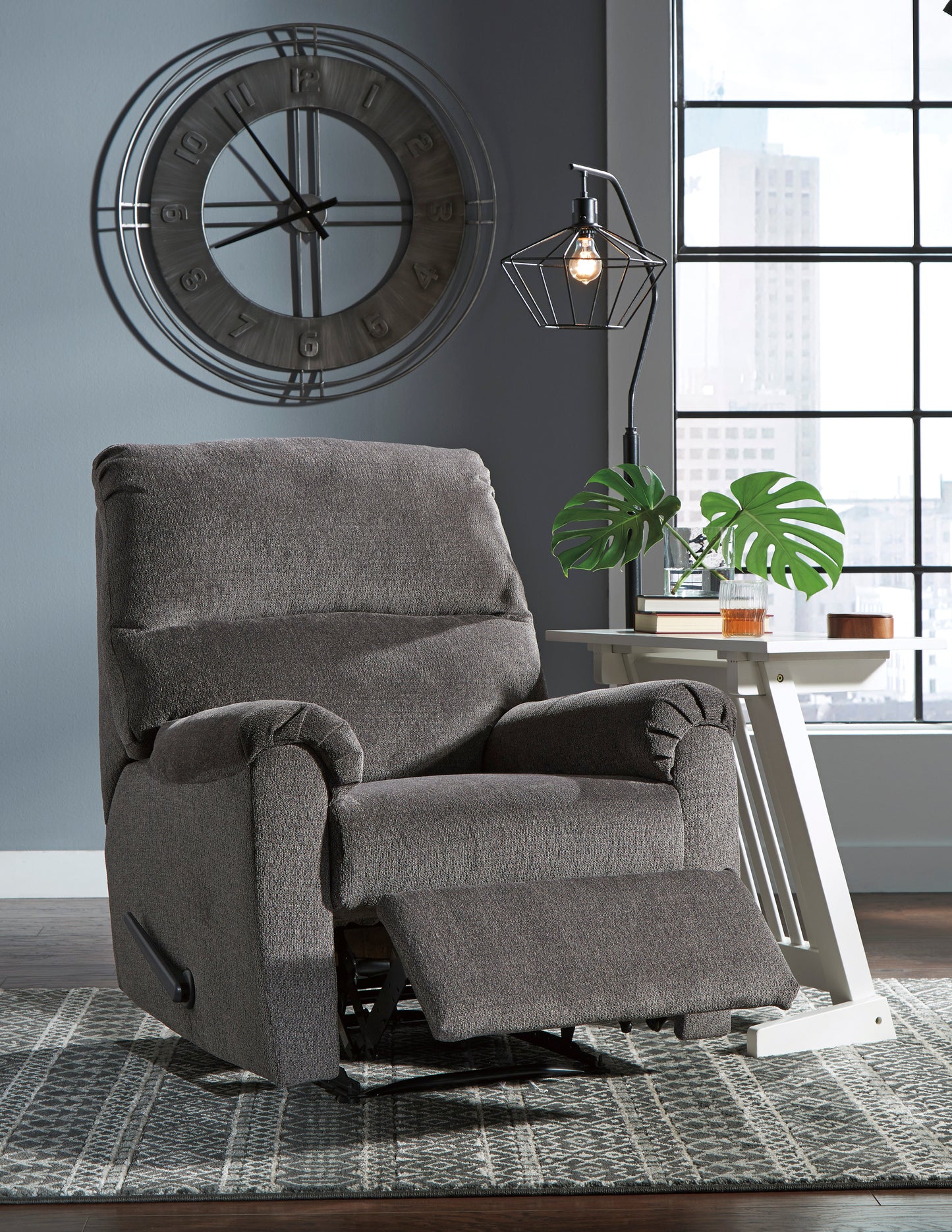 1080329 Sillón reclinable gris