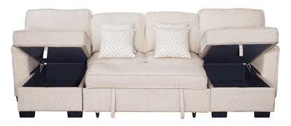 Sahara - Double Storage Chaise Sectional