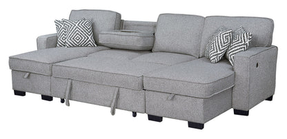 Sahara - Double Storage Chaise Sectional