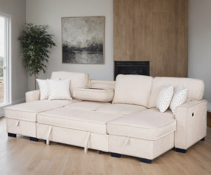 Sahara - Double Storage Chaise Sectional