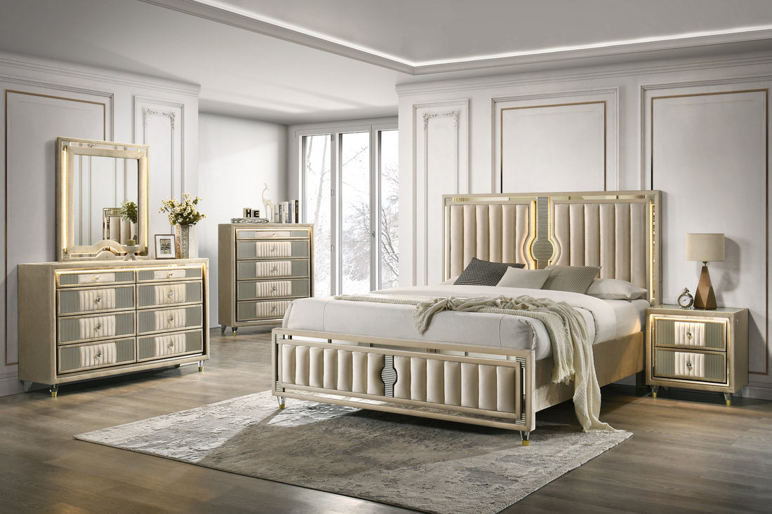 Venetian Platform Bedroom Set