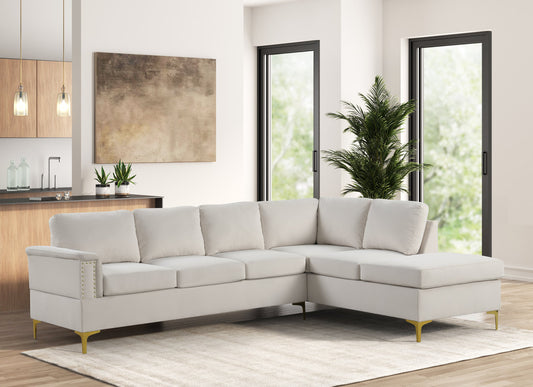 Vogue 2 Cream Sectional